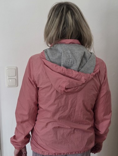 Leichte kapuzenjacke rosa - leichte,