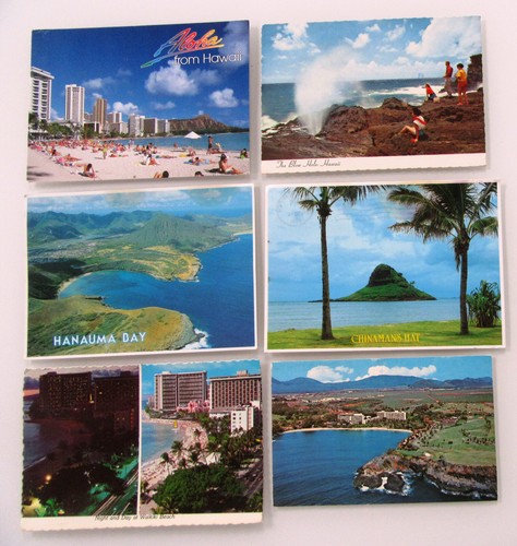 Hawaii usa postcards - x,