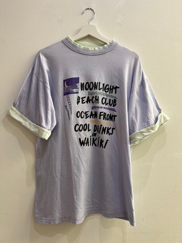 Vintage moonlight beach - vintage,