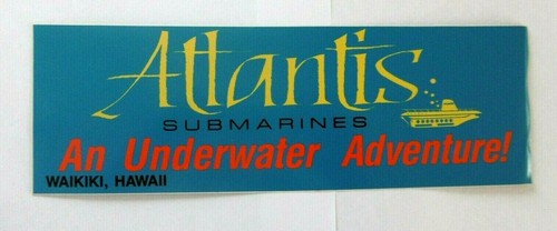 Souvenir aufkleber atlantis - souvenir-aufkleber,