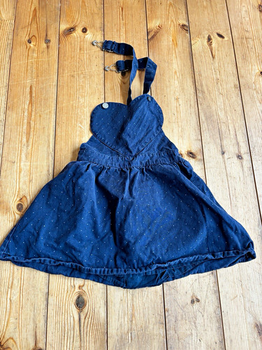 Mädchen trägerkleid denim - trägerkleid,